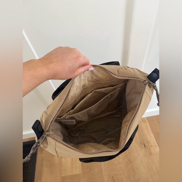 The North Face Never Stop Utility Pack Backpack • Kelp/Tan & TNF Black - Picture 3 of 5